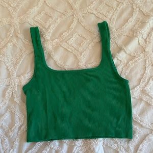 Zara Ribbed Crop Top
